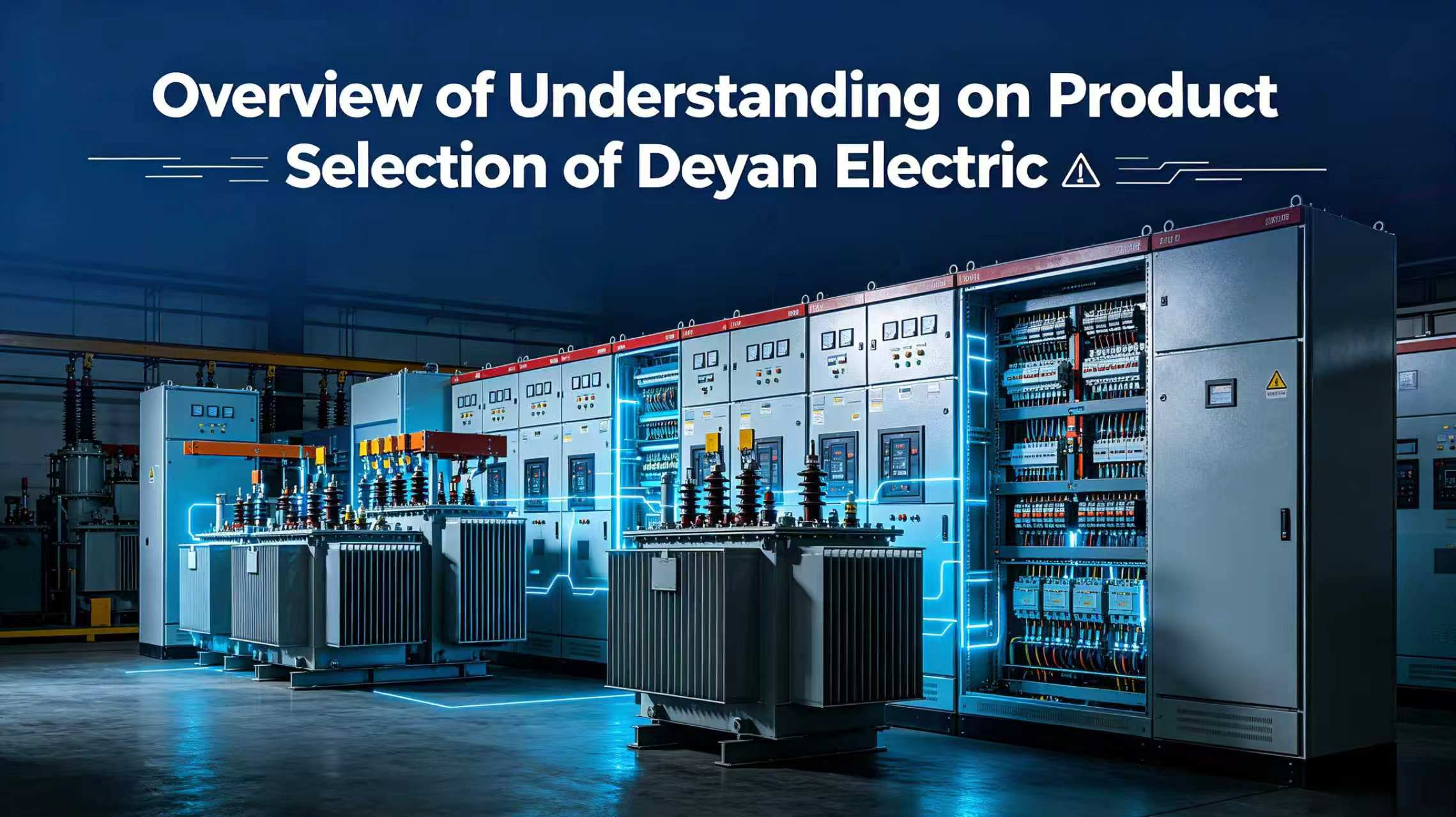 نظرة عامة على التفاهم بشأن اختيار المنتج لشركة Deyan Electric